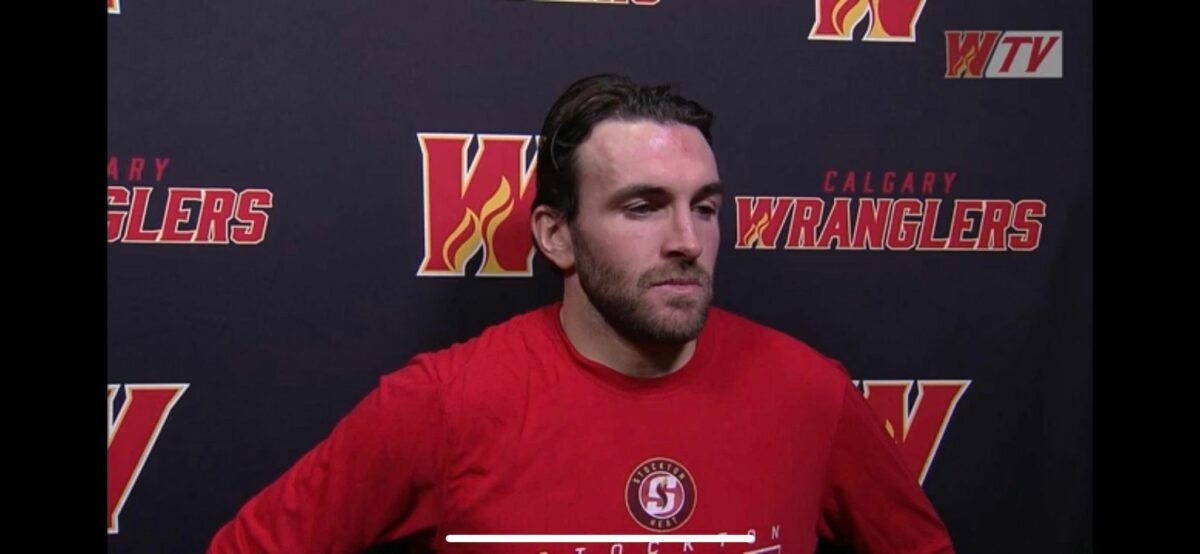 Post Game Gallant 17.10.22 Calgary Wranglers